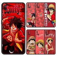 one piece monkey d luffy phone case for oneplus 9 pro 9t 9r 9rt 8t 8 7 6t 7t z shell oneplus nord 2 ce n200 n10 5g n100 cover