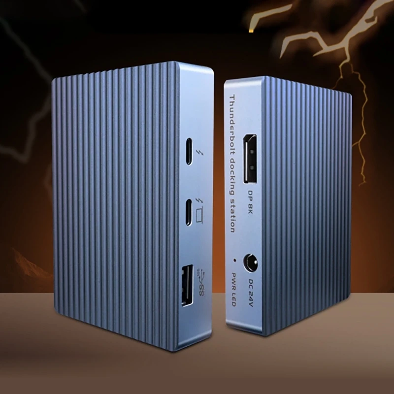 Док-станция 2280 NVME SSD 40 Гбит/с зарядка 8K 60 Гц 100 Вт USB3.1 10 для двух корпусов