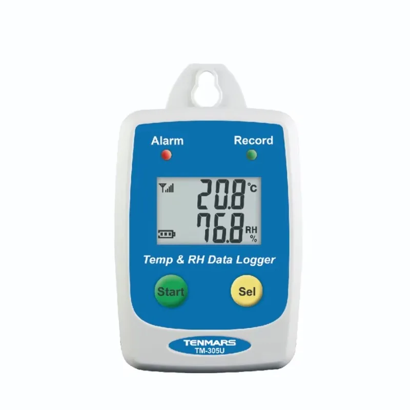 Фото Цифровой USB-регистратор температуры и влажности Tenmars TM-305U, 25000 записей, с сигнализацией, 1%-99%, -40-85°C №1