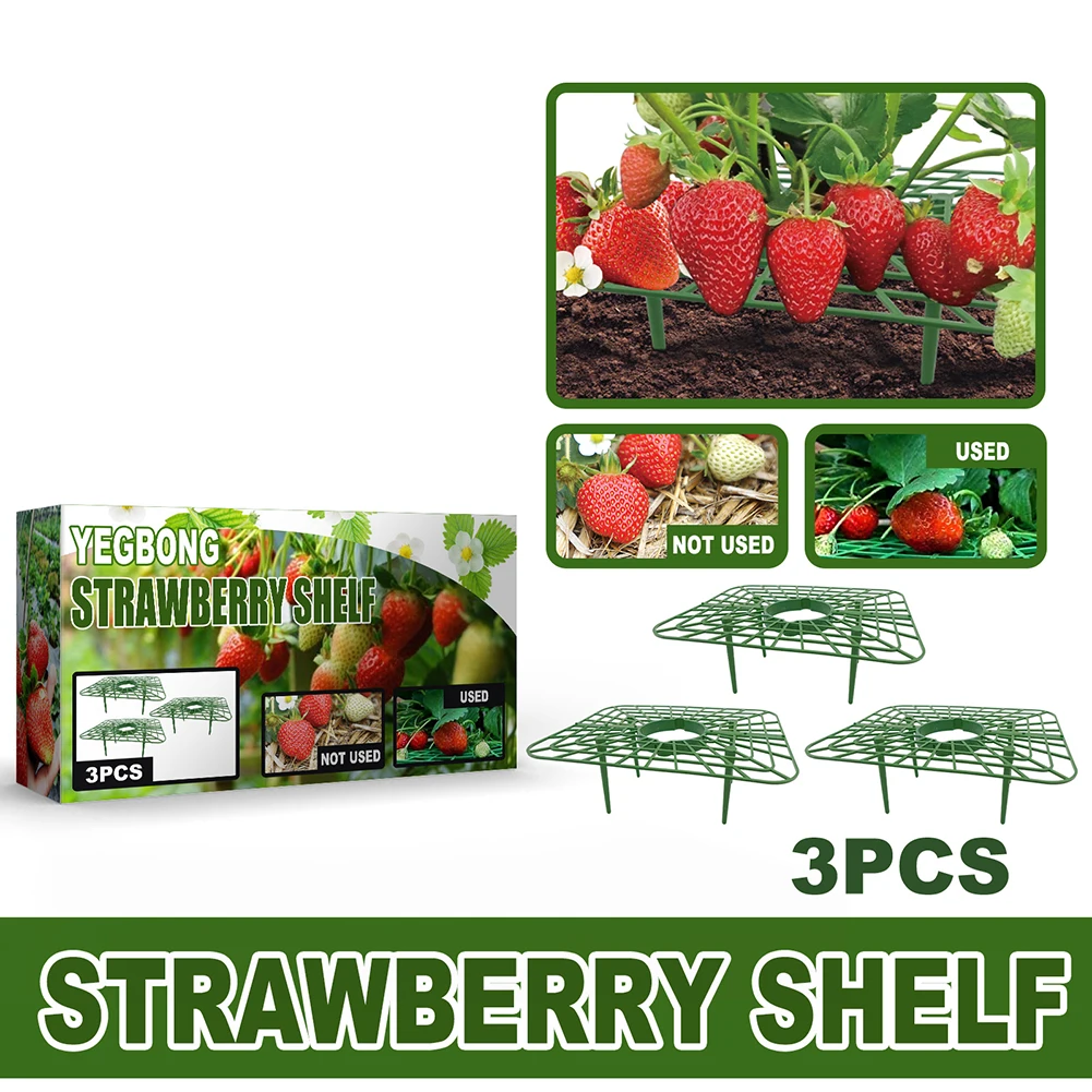 

Plastic Strawberry Stand Balcony Grow Vegetables Fruit Climbing Pillar Gardening Bracket Plant Supports Rack Gardening Stand
