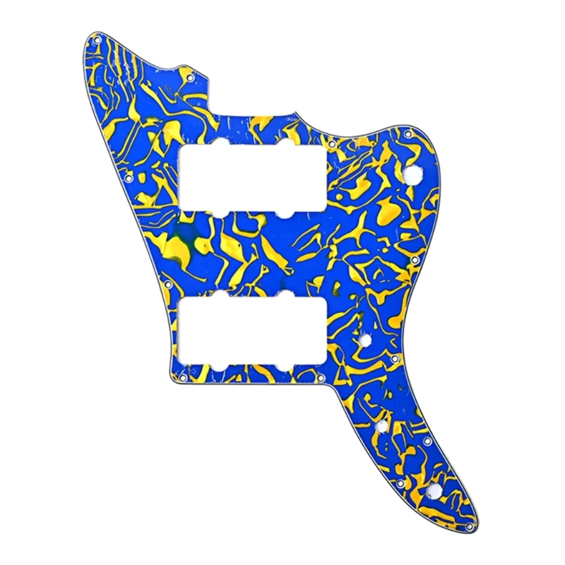 

B36F 3-Ply Guitar Pickguard with PAF Humbucker-No Bridge Post Holes and Upper Horn