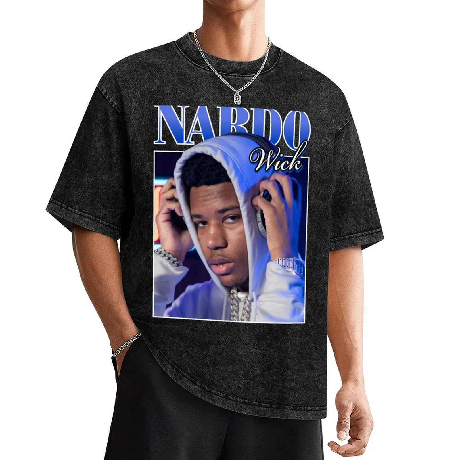 Мужские футболки Nardo Wick хлопок