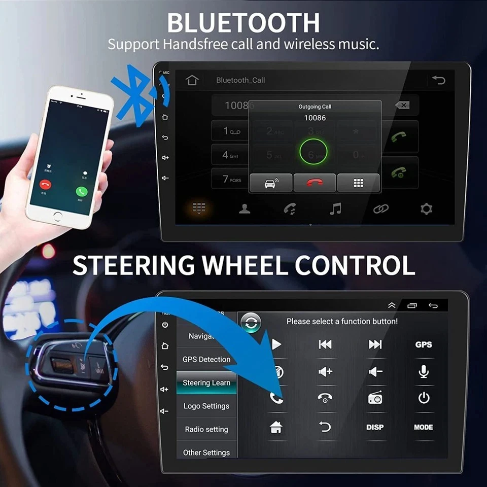 Фото 9.7-дюймовый автомобильный радиоприемник на Android 16 для Subaru Forester 3 SH 2007-2013, для Subaru Impreza GH GE 2007-2011, мультимедийный плеер с поддержкой CarPlay и Auto №3