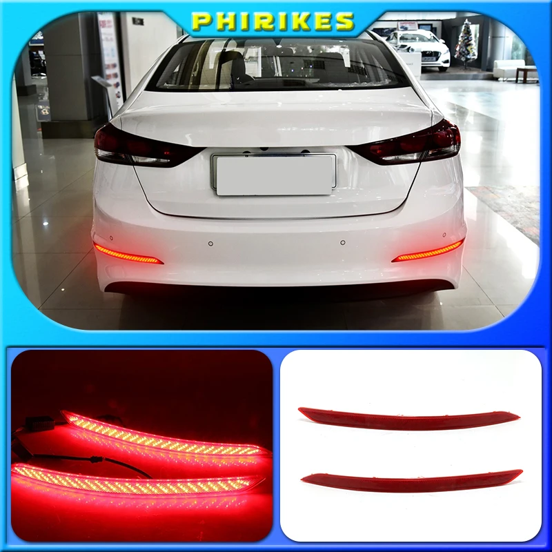 

2 шт., светодиодные лампы для Hyundai Elantra 2016 2017 2018