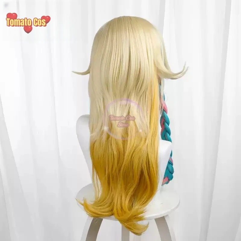 Парик Аниме xilнен для косплея Genshin Impact мужские костюмы на Хэллоуин женские два