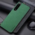 Чехол для Sony Xperia 1 10 5 iii, мягкий и грязеотталкивающий чехол из искусственной кожи, Твердый чехол для телефона Sony Xperia 10 iii, чехол