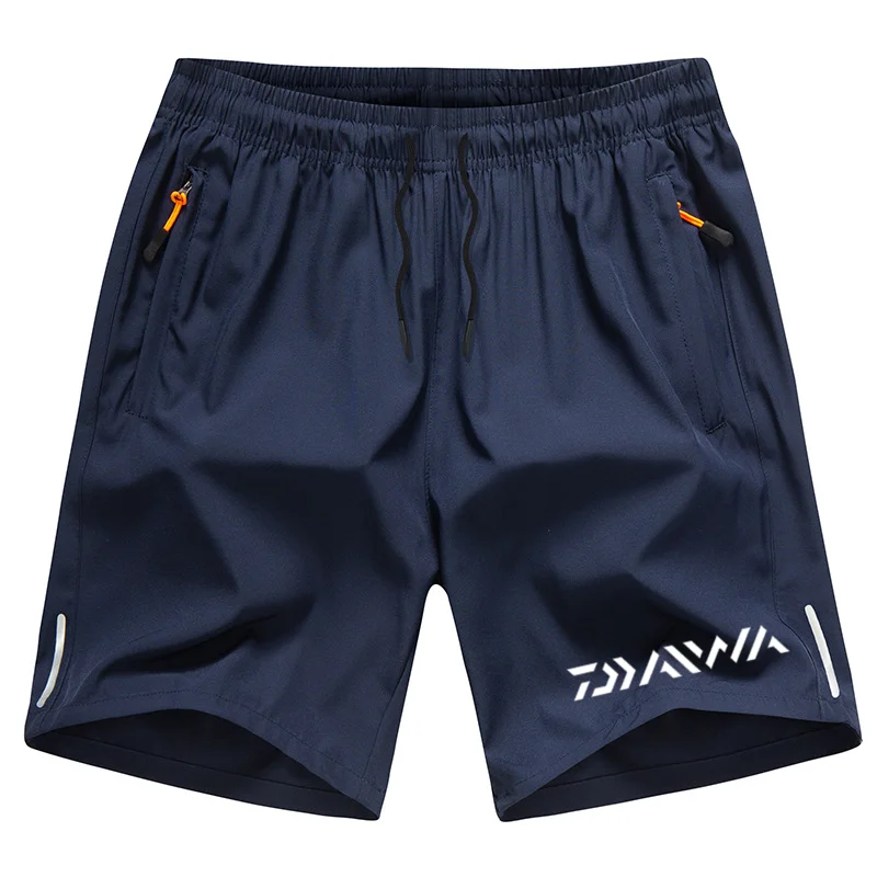 DAIWA Summer Shorts Mens Quick-drying Fitness Leisure Jogging Exercise Shorts Ice Silk Sportswear Men Oversized Loose Shorts 8XL