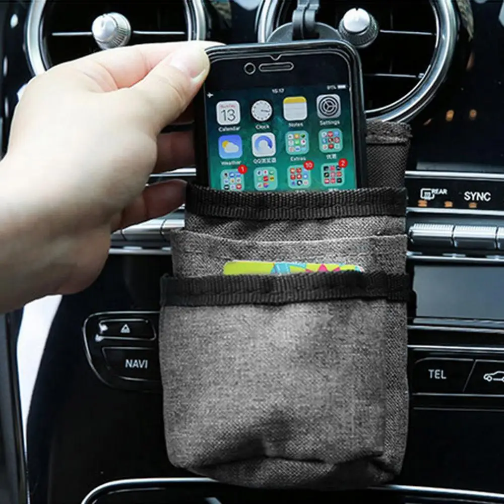 

Multifunctional Oxford Cloth Pockets Auto Car Phone Glasses Holder Storage Bag Automobiles Stowing Tidying