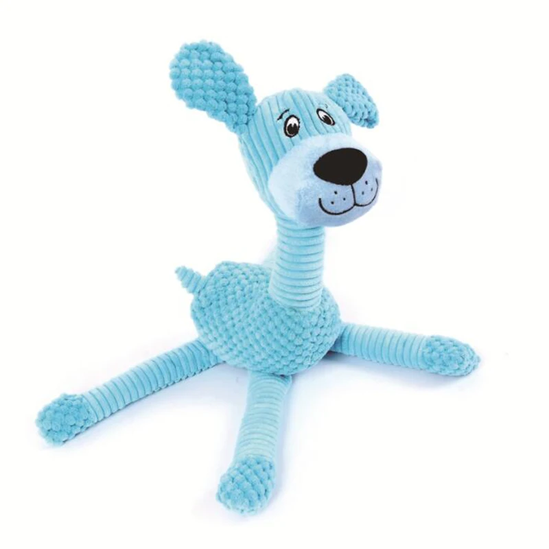 

Teeth Cleaning Pet Plush Sound Toys Animals Shape Durable Molar Interactive Dogs Chew Toys For Dogs IQ Training Pets Supplies
