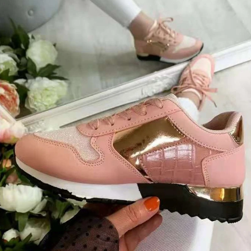 Women Wedges Sneakers Loafers Vulcanize Shoes with Zipper Easy To Wear Shake  Fashion Platform Sport Walking Running