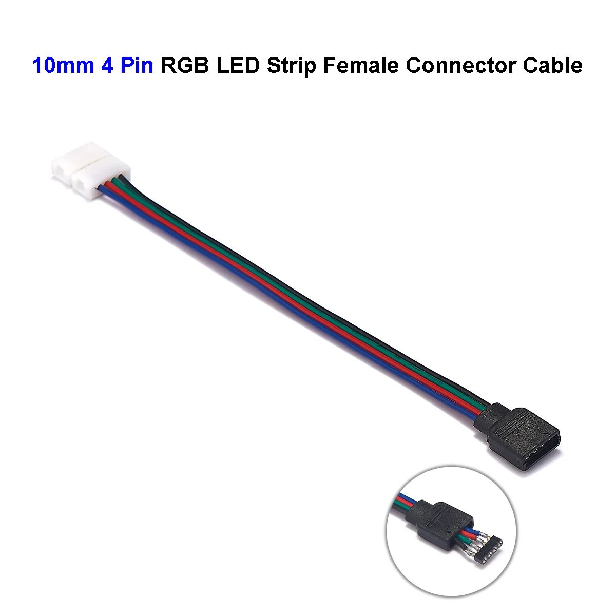 

Разъём для светодиодной ленты DelightFire 12В 4-контактный