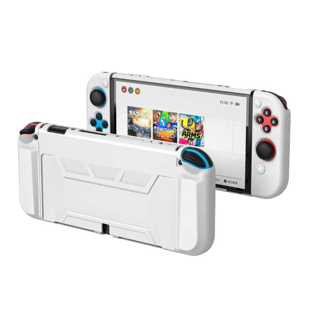 Переключатель модели OLED 2022 для Nintendo Switch задняя крышка TPU NS защита от падения