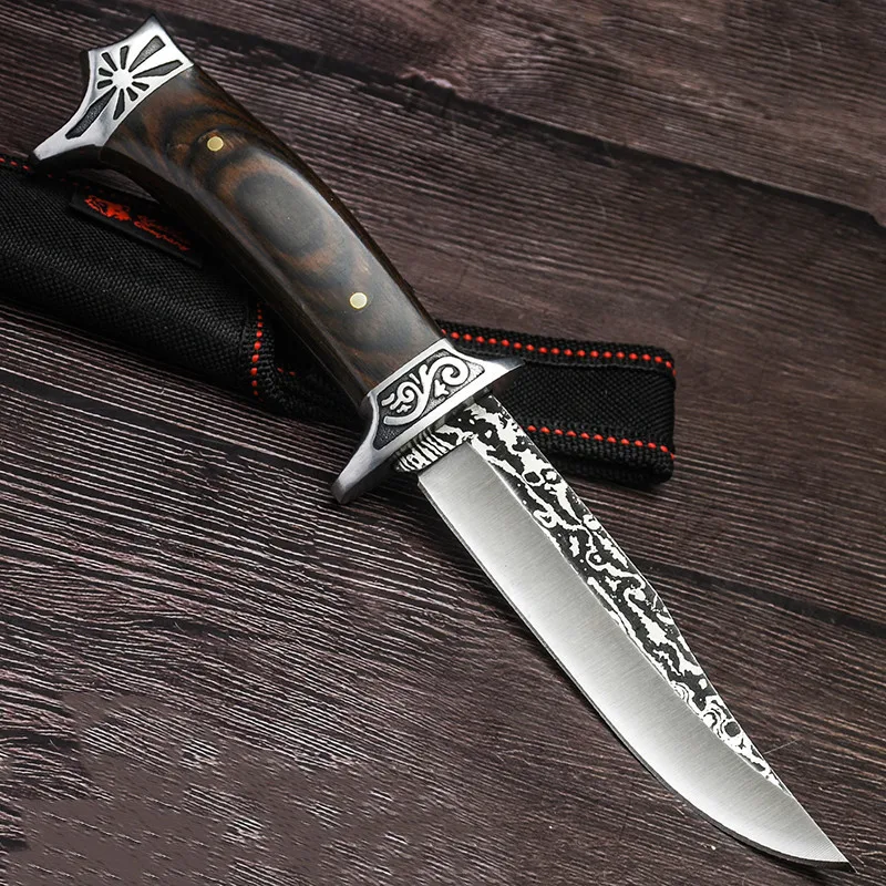 

Кухонные ножи из нержавеющей стали, Кливер, нож для обвалки, нож для мясника, походный инструмент для резки фруктов, овощей