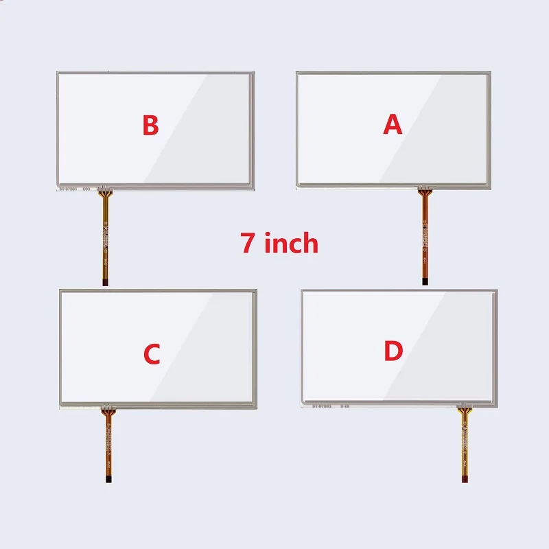 10 шт. новый тачпад 7 дюймов 4 провода 165*99 для AT070TN92 AT070TN94 дигитайзер сенсорного
