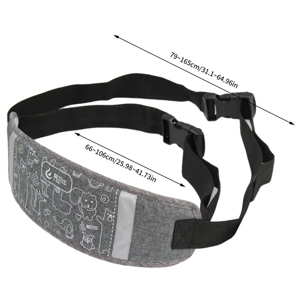

Детский мотоциклетный ремень, нескользящий ремень безопасности для скутера со светоотражающим дизайном, регулируемый ремень на животе водителя для езды на мотоцикле