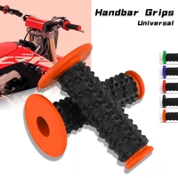 22mm 24mm rubber handlebar grips bar end for honda cb125f cb500 high quality universal motocross accessories brake handle bar
