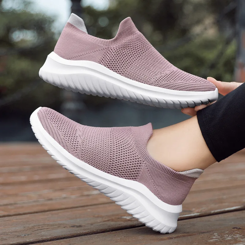 

Men Casual Shoes Summer Men Lightweight Mesh Sneakers Comfortable Walking Shoes Men Women Sock Shoes Zapatillas Hombre 35-45