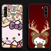 2022 hello kitty phone cases for huawei honor y6 y7 2019 y9 2018 y9 prime 2019 y9 2019 y9a cases carcasa coque soft tpu