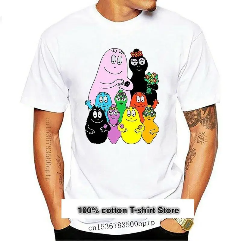 

Camiseta de Barbapapa 19 para hombre y mujer, camiseta de manga corta Unisex, moda de verano
