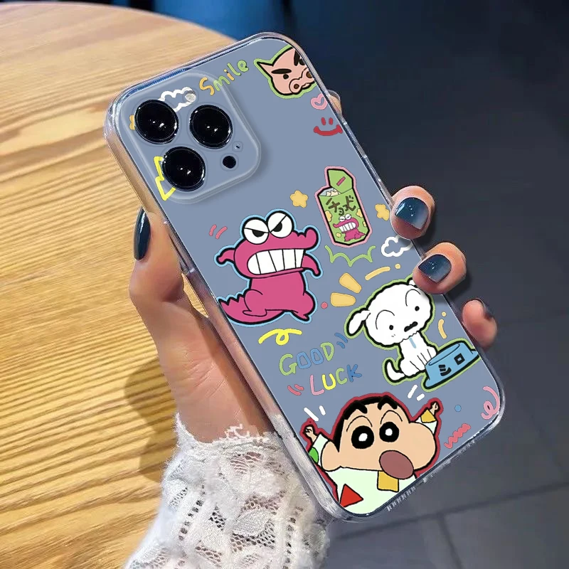 Мягкий чехол B9 Crayon Shin Chan для Huawei Nova 2i 3I 5T Y5P Y6 Y6P Y7 Y7A Y8P Y8S Y9 Prime Y9S P20 Pro P30 Lite Honor 8X