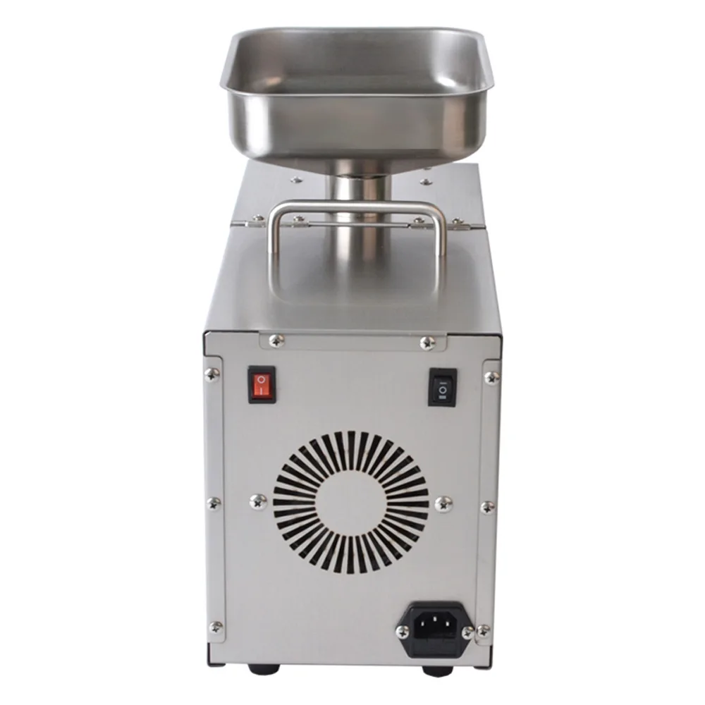 Automatic Household Business Stainless Squeezing Machine Screw Cold Oil Press Sunflower Seeds Peanut Olive Extraction Equipment |