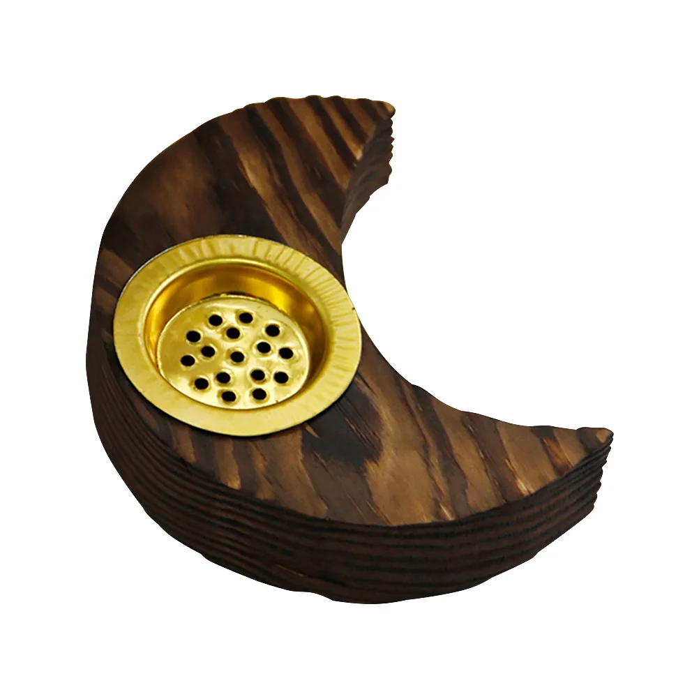 

Decorative Wooden Censer Home Desktop Small Incense Burner Chic Aroma Furnace