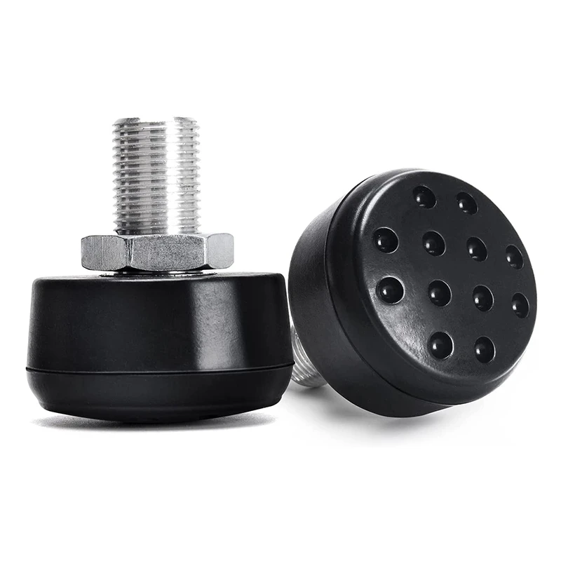 

1 Pair 85A Roller Skates Toe Stops With 9/16 Inch (14Mm) Bolt, Adjustable Rubber Brake Block Stoppers For Quad Skates