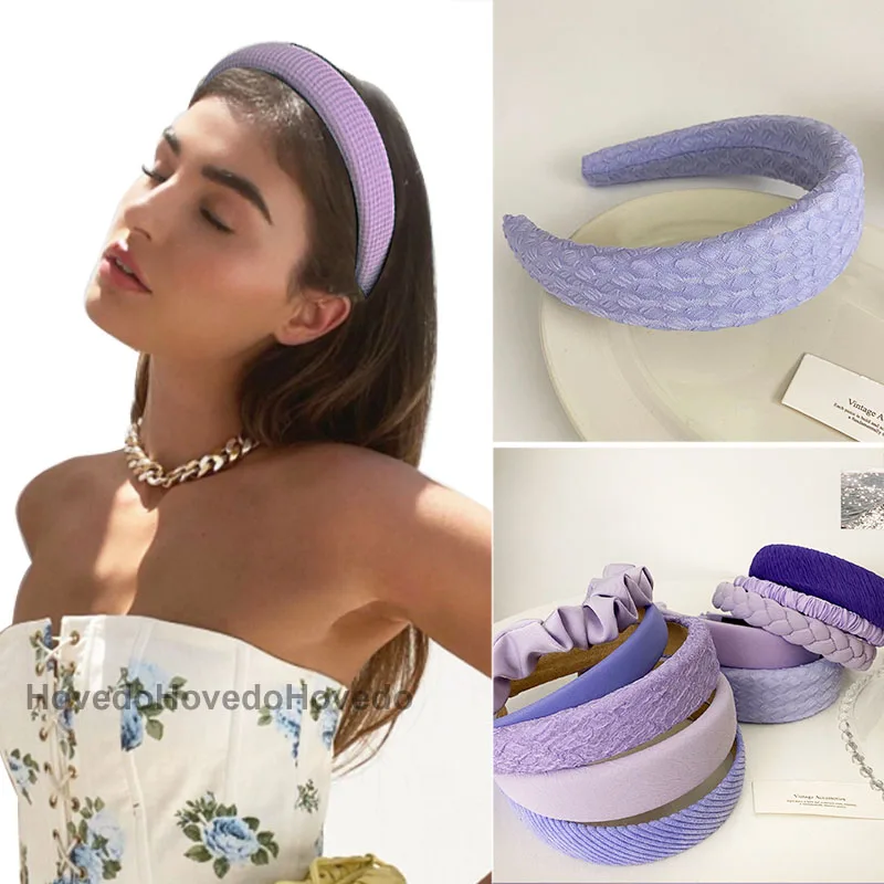 Folds Pattern Hair Hoop Headbands Designer Hair Hoop Hair Accessories For Women