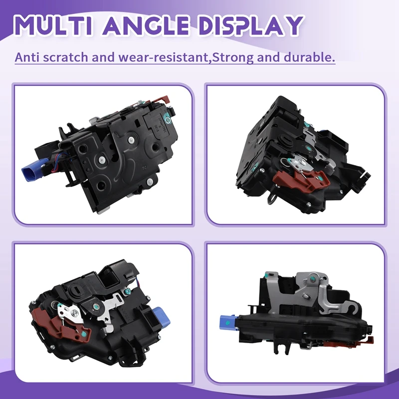Привод защелки замка задней правой двери для VW Golf GTI MK5 Touran Phaeton Skoda Octavia Porsche Cayenne 955