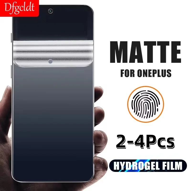 2-4 шт. Антибликовая матовая Гидрогелевая пленка для OnePlus Nord 4 3 2 2T защитные пленки