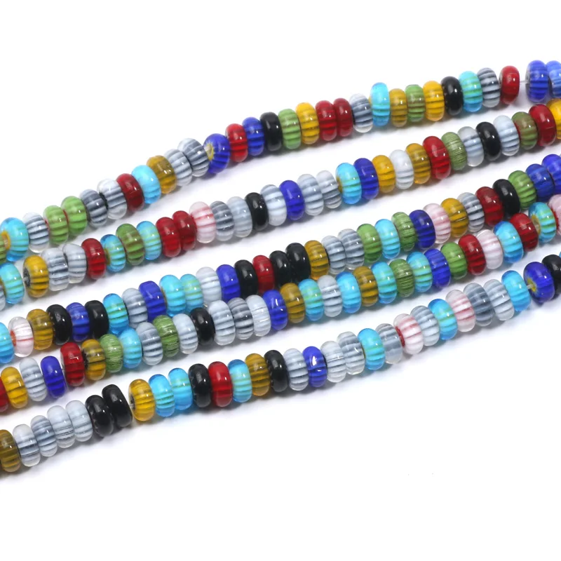 Бусины Из венецианского стекла диаметром 6 мм