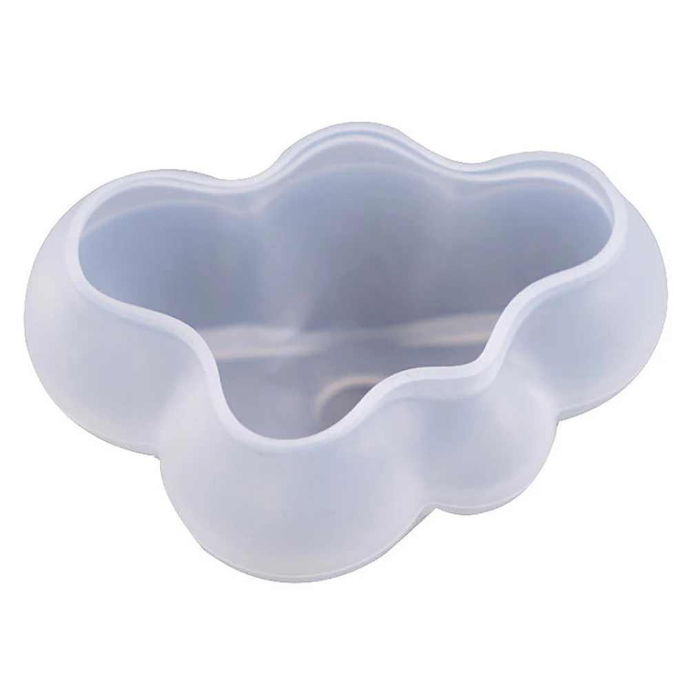 Трехмерная облачная прозрачная силиконовая форма для свечей молды силиконовые