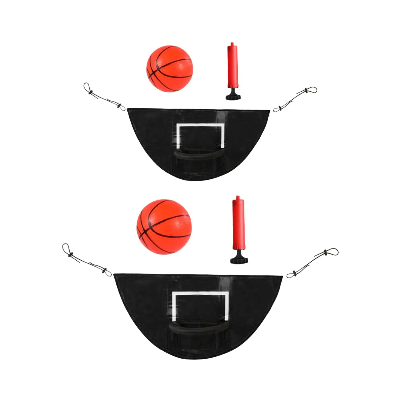 

Kids Basketball Hoop Lightweight Universal Board for Toddlers Straight Pole