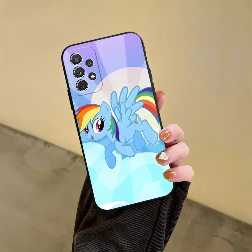 Чехол Rainbow Dash для телефона Samsung Galaxy S23 S24 S20 S21 S22 Ultra Fe Plus M54 A34 A54 A24 A52 A53