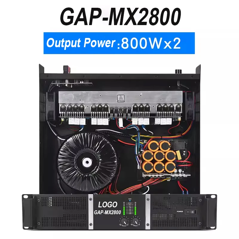 GAP-MX2400 профессиональный усилитель сценическая производительность ktv домашний