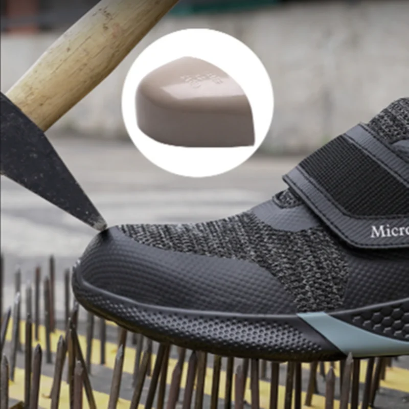 Защитная сталь для обуви мужская модная спортивная обувь рабочие ботинки