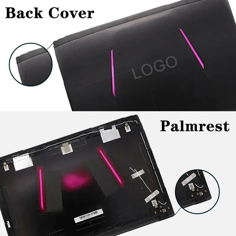 Для ноутбука Asus ROG Strix GL502 GL502V GL502VT GL502VS GL502VY GL502VM S5VT 13NB0AP1AM0111 задняя крышка/передняя