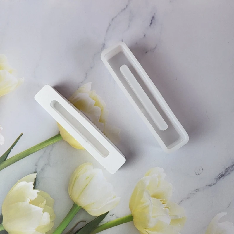 Силиконовая форма прямоугольная для изготовления подсвечника Прямая распродажа