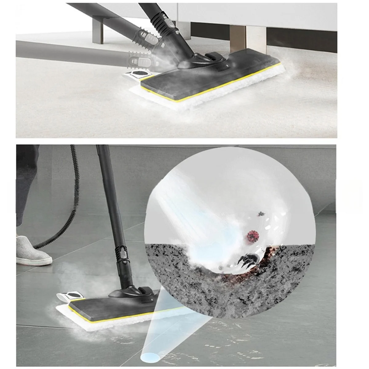 Насадка для щетки пола и наборы тряпок швабры Karcher SC Series SC2 SC3 SC4 SC5 детали