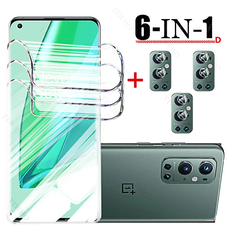 

Защитный экран для OnePlus 9 Pro 9RT 5G 9R 9E, мягкая Гидрогелевая пленка с полным покрытием для объектива камеры OnePlus 9Pro HD