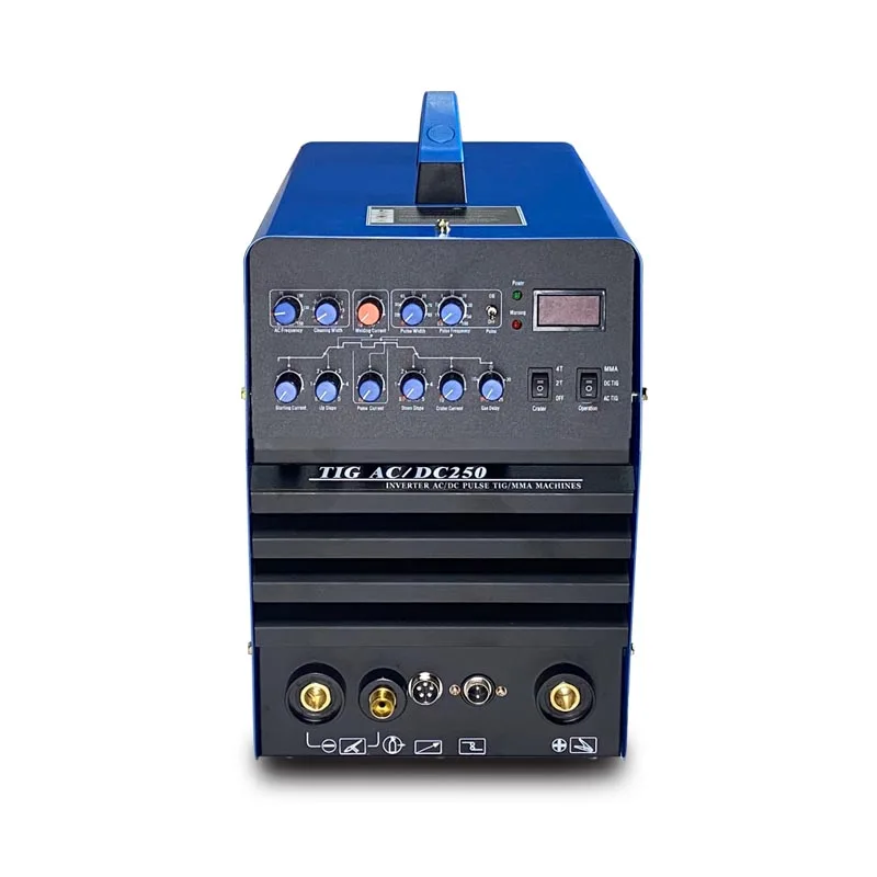 TIG250P AC DC 250 Amp Импульсный Tig DC/Stick/Arc Сварочный аппарат TIG 220 В