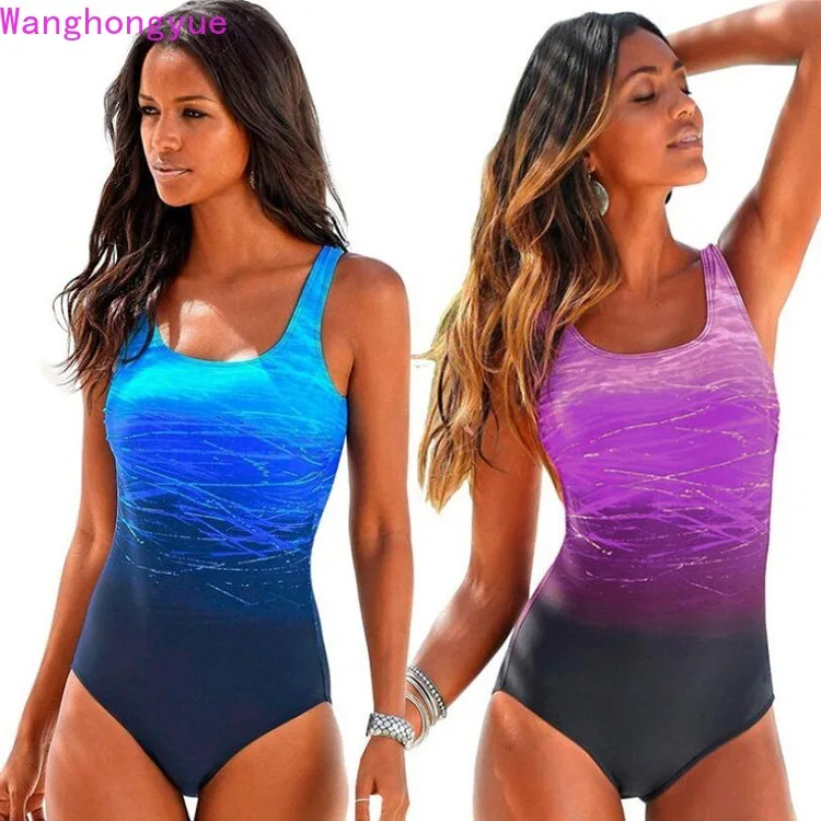 

1 шт., женский слитный купальник с эффектом пуш-ап