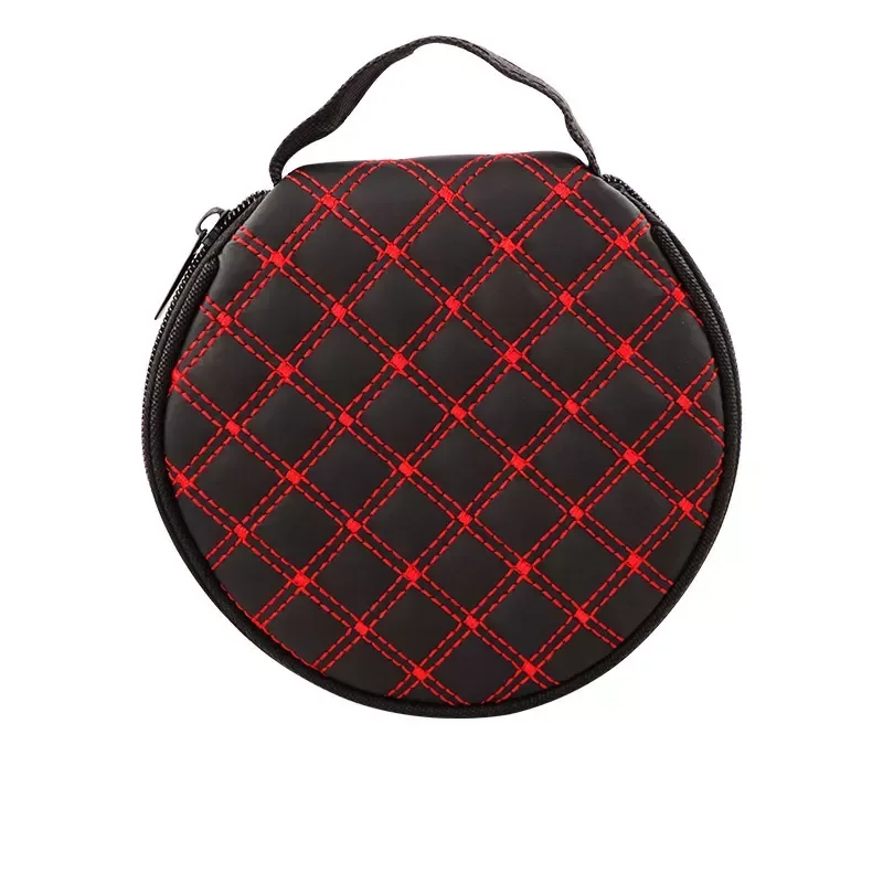 

NEW2023 Durable CD DVD Bags Leather Storage Case 20 Capacity Protective CD Holder with Zipper for Car Home