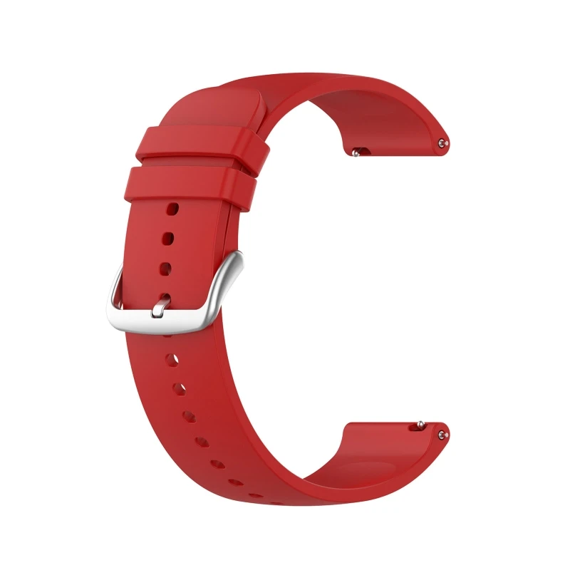 

D0UA Sweatproof Bracelet Compatible with GalaxyWatch 5 Pro Durable Adjustable Anti-scratch Silicone Belt Bands Watch Straps