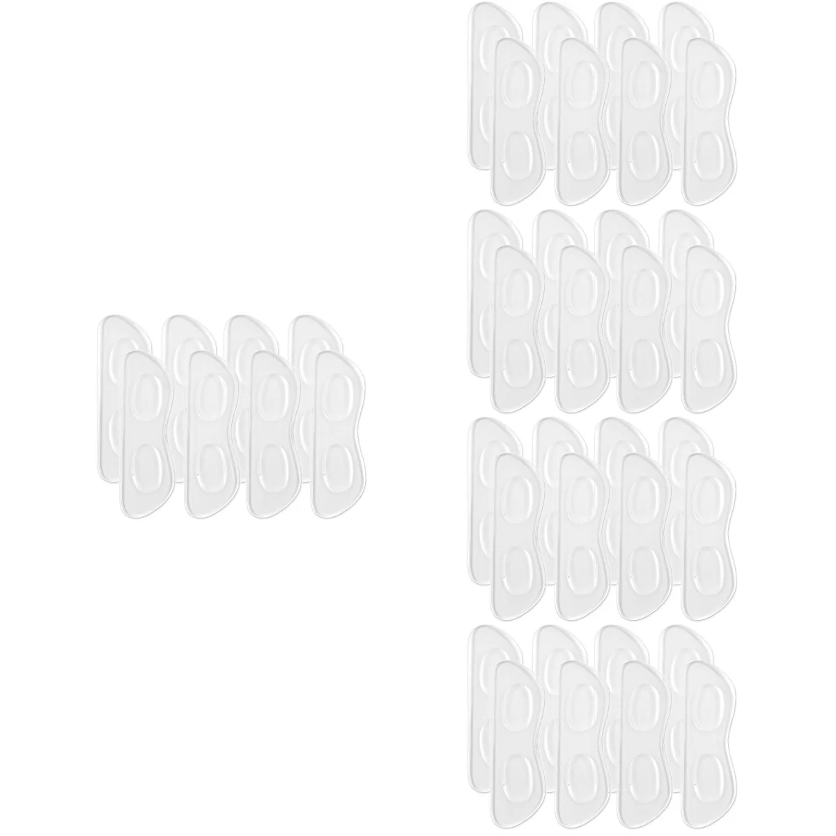 

20 пар, силиконовые протекторы для пятки