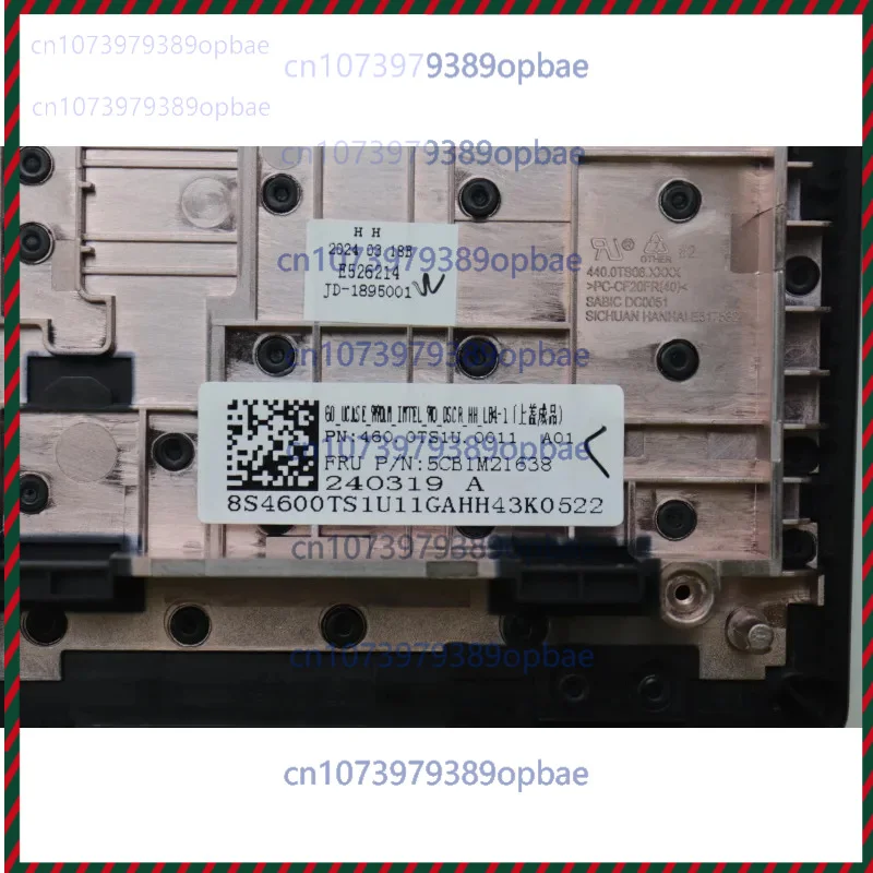 Фото Новый 5CB1M21638 для Thinkpad L14 Gen 5 (тип 21L1, 21L2) верхний чехол для упора для рук ноутбука, крышка клавиатуры C, черный WWAN №1
