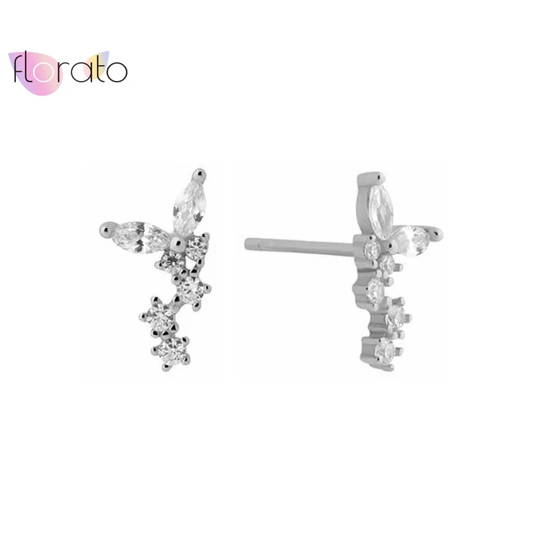 Рисунок 2 - Женские серьги-гвоздики из серебра