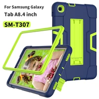 case for samsung galaxy tab a 8 4 inch 2020 sm t307 shock proof full body kids children safe drop resistance tablet cover stand
