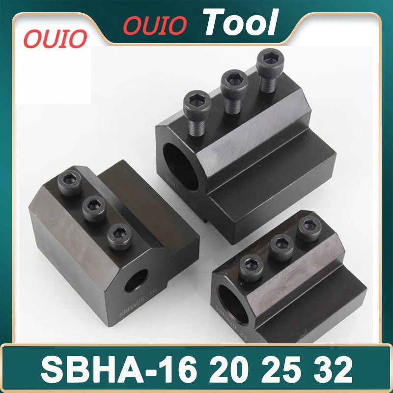 

OUIO SBHA SBHA16 SBHA16-20 SBHA20-25 SBHA25-25 CNC NC Lathe Inner Diameter Auxiliary Tool Holder Sleeve Inner Hole Guide Sleeve