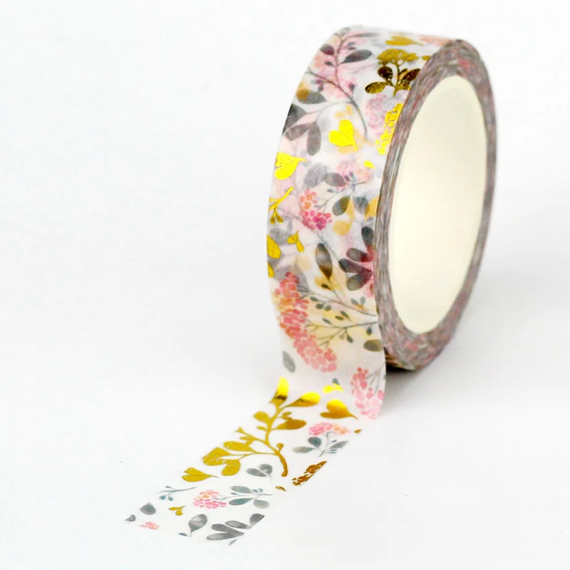 

Золотой декоративный скотч GREATHOPE WASHI TAPE